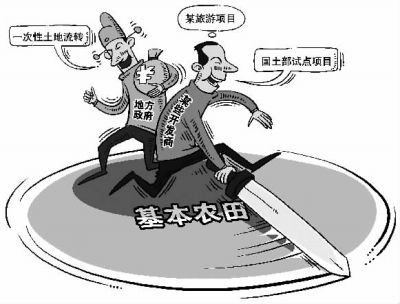 土地流转程序不规范